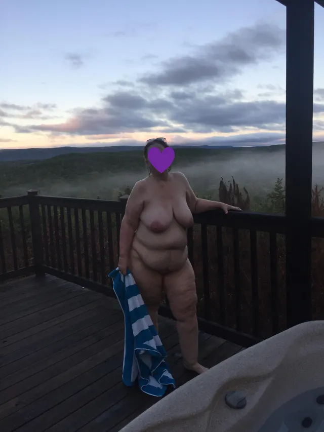 nude on the deck