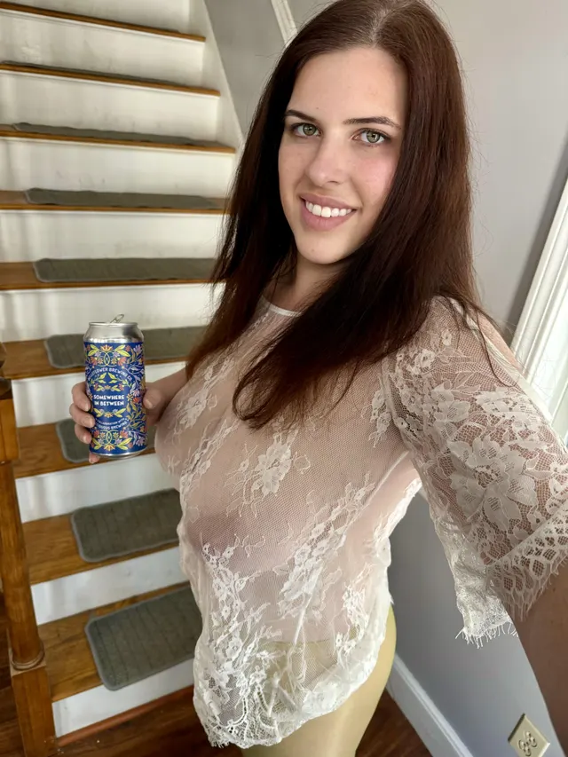 Green pantyhose and a Belleflower ipa collab with Deciduous.