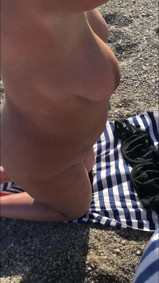 Just on my knees naked