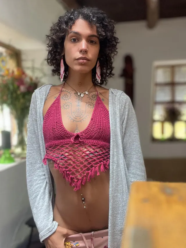 I made my own blouse, I love making my own clothes