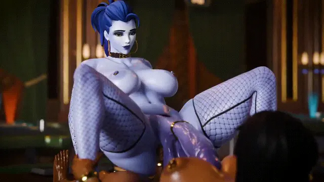 Widowmaker riding Pharah (AmateurSFM)