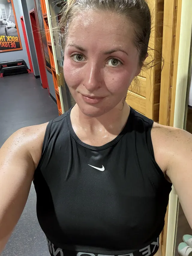 put in work today 🥵