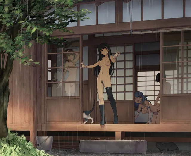 Nude party at home (雪秀)