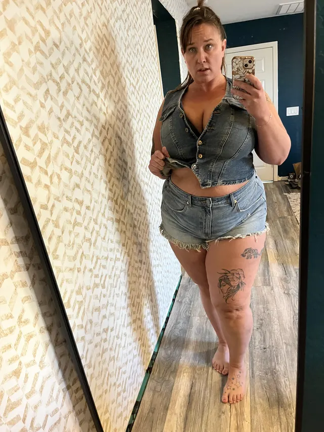 Denim on denim on fire