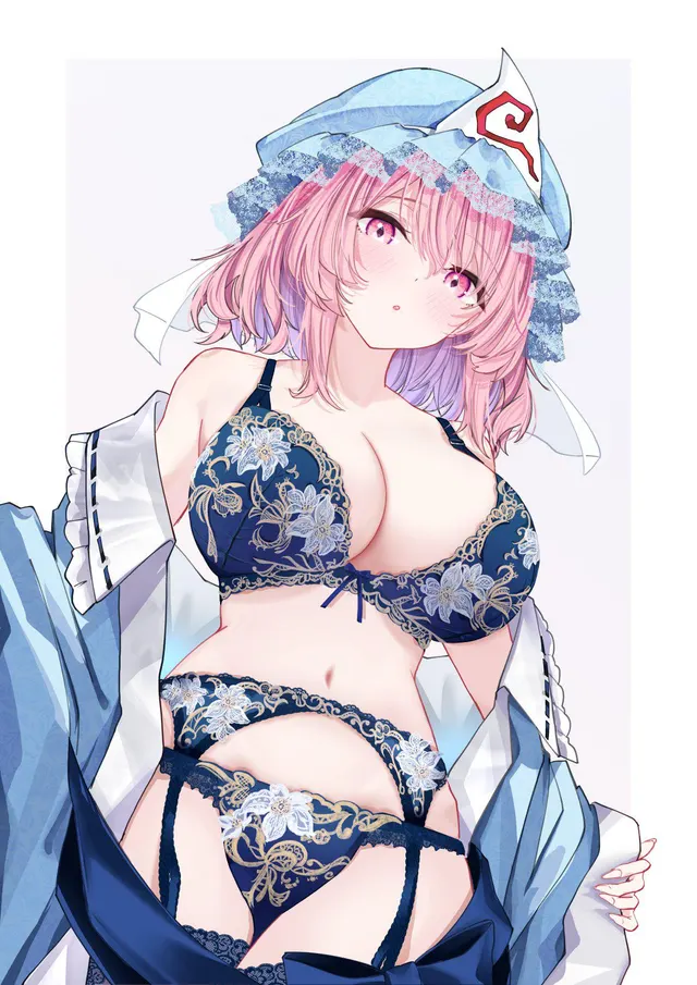 Yuyuko's very fancy lingerie