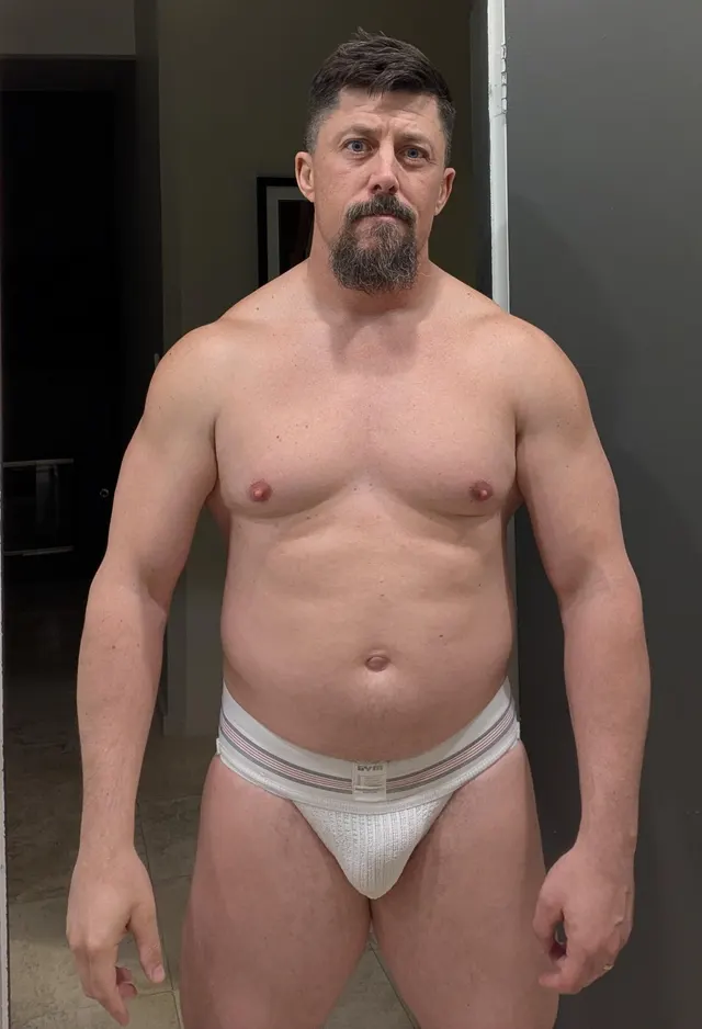 You like Dad in a jock?