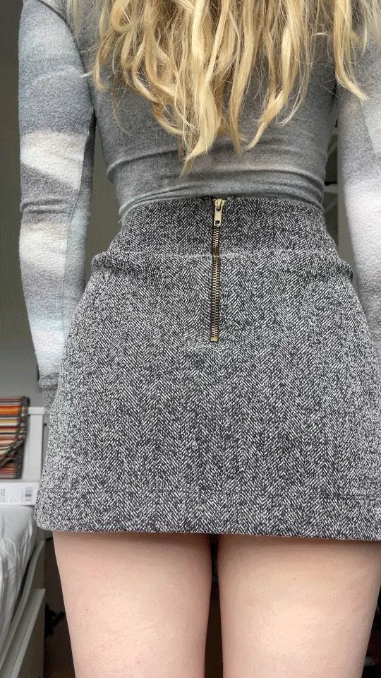 What's under my work skirt is 100% your business