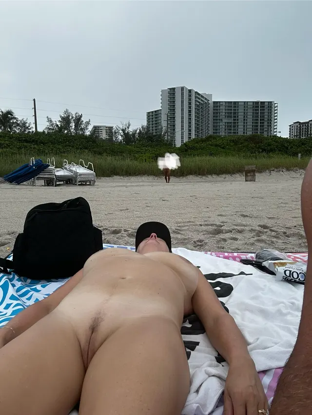 We love the nude beach.