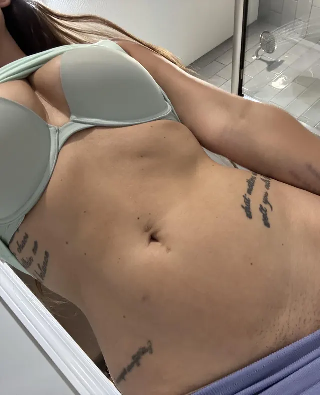 My innie is a great spot for your tongue