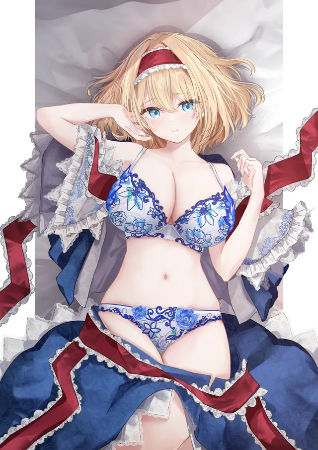 Alice in fancy lingerie