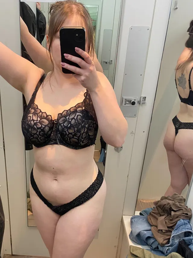 Just a MILF trying on some underwear