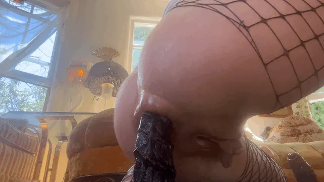 my pumped asshole loves to swallow cock