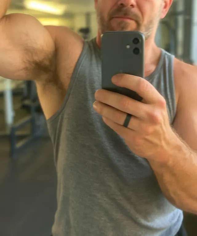Clean my pits up after my workout boy (45)