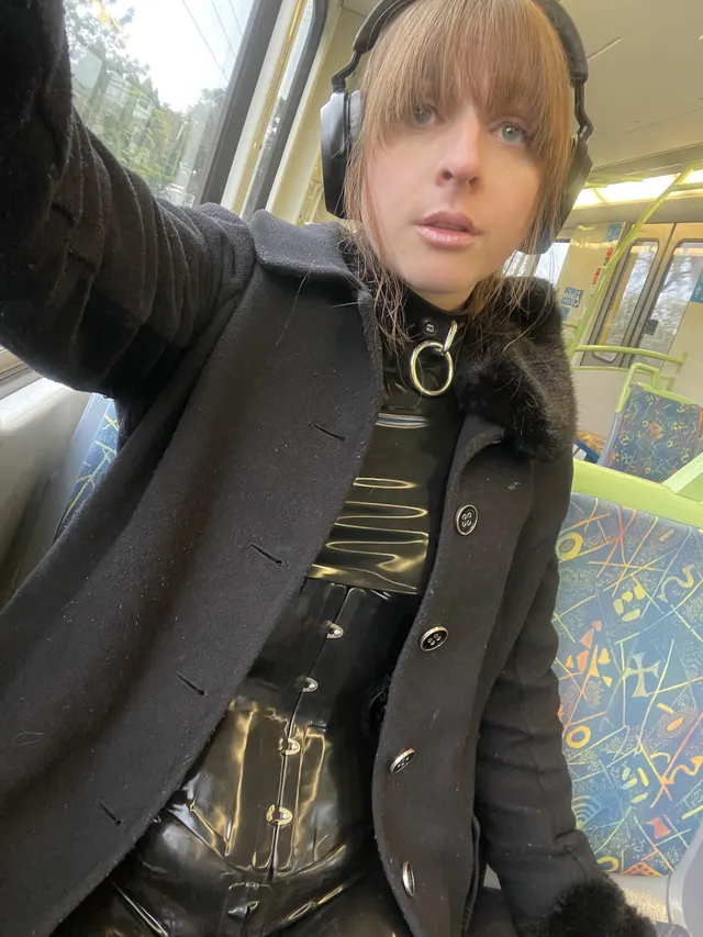 Just in my work clothes on the train what’s the big deal …