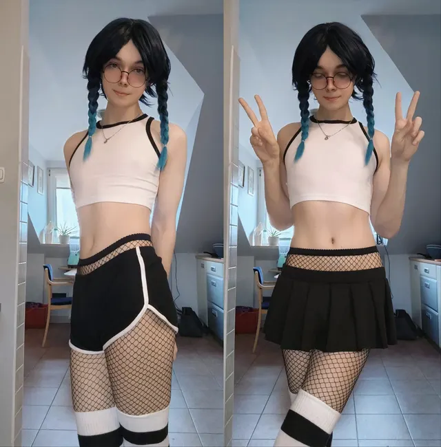 Shorts or skirt? Can't decide...