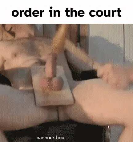 Order in court