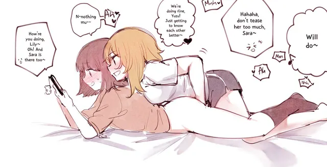 Fingered during a facetime call with a mutual friend (chadolbaegi) [Original]