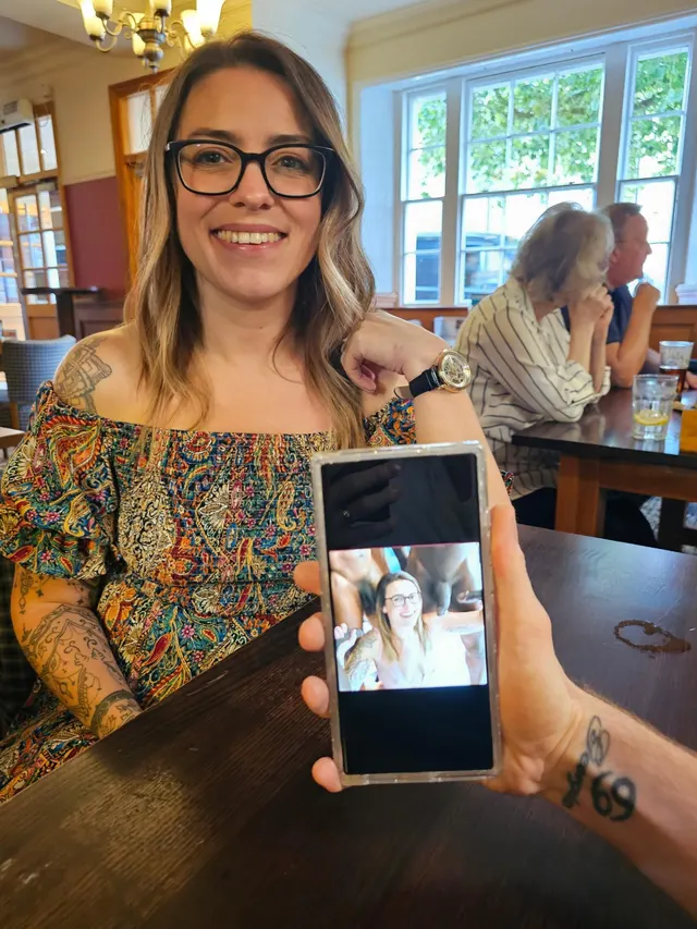 Just reminding him how much of a slut his wife is