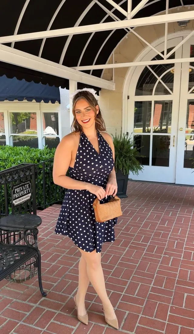 Sundress on, sunshine out... and it's barely behaving