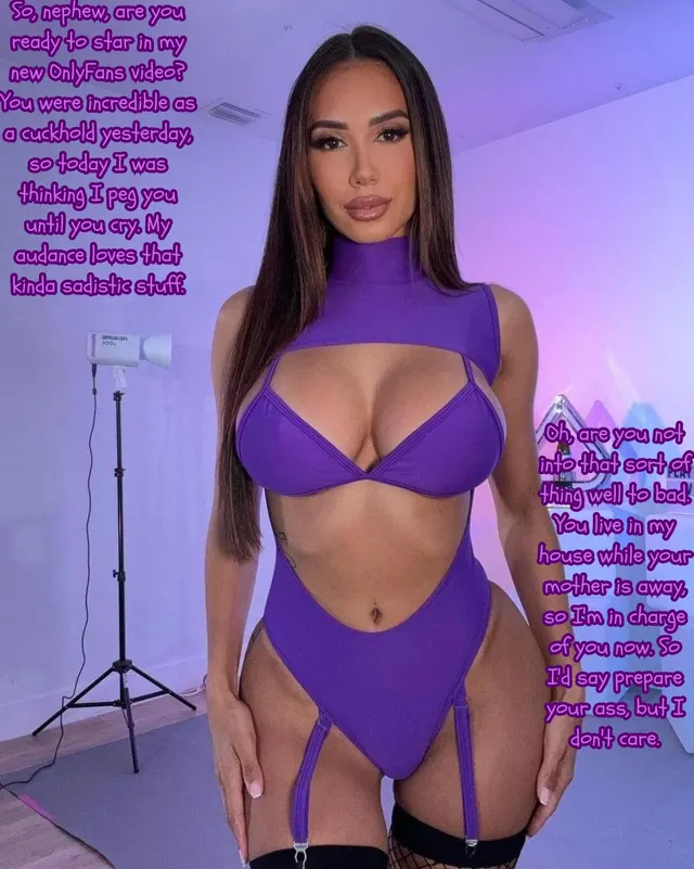 Staring in your aunts OF