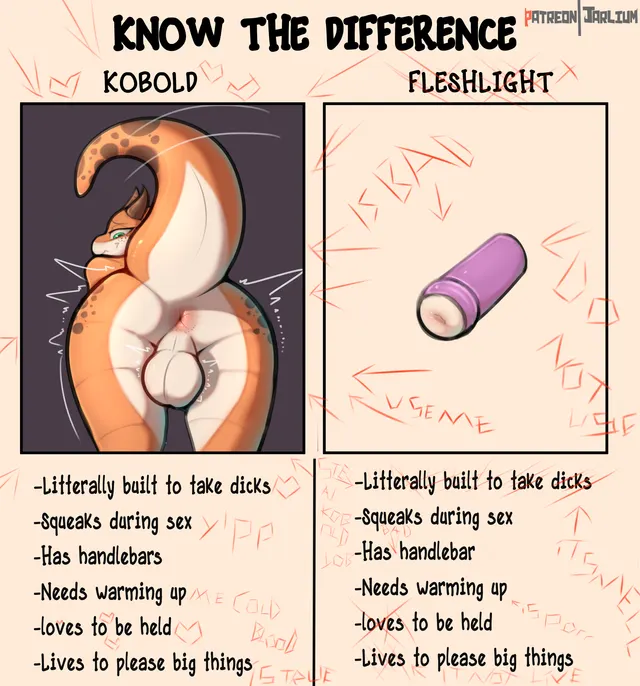Know the difference (jarlium)