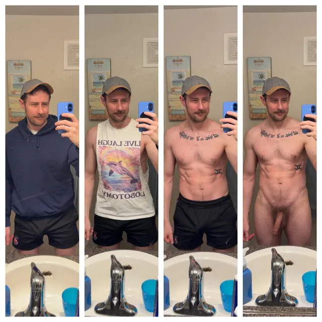 Gym fit today. Hat on for scale.