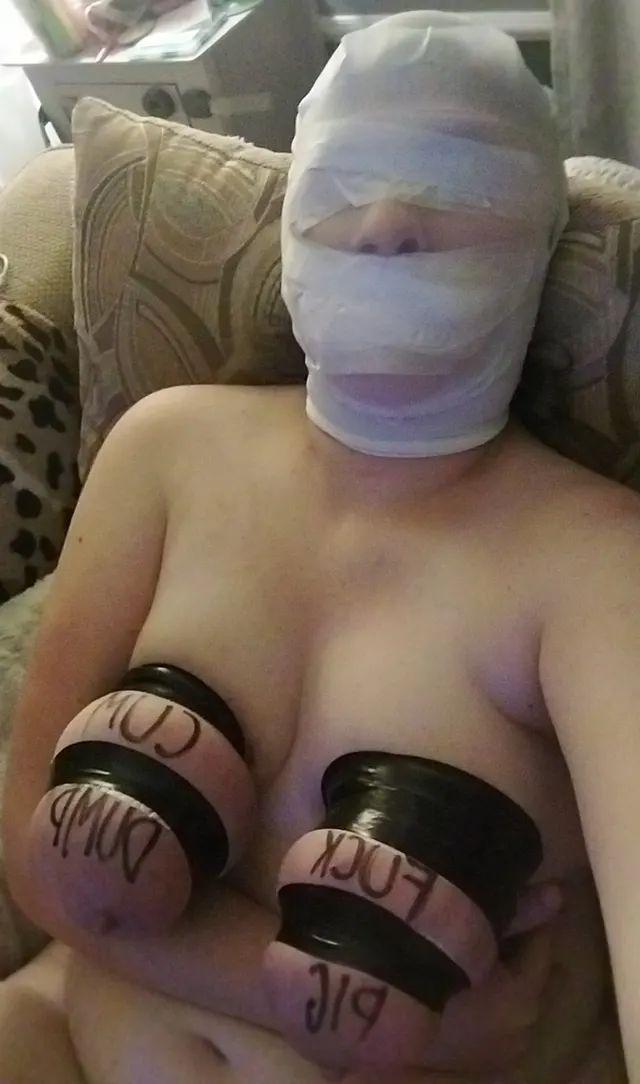 Just a faceless fuck doll