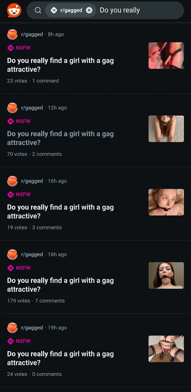 Is this just gonna be the title of every post now?