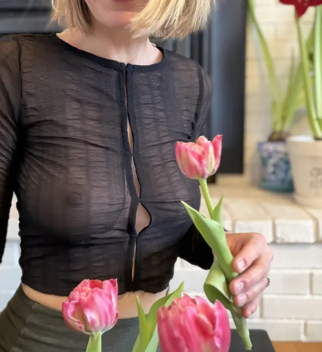 Some shirts are meant to Braless