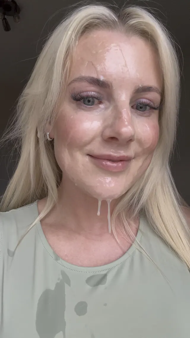 Dripping from my chin