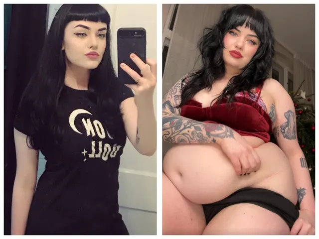 Big booty goth gf to big EVERYTHING goth gf
