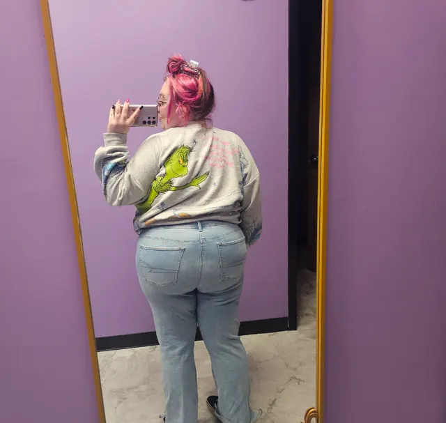 My bbw booty in jeans
