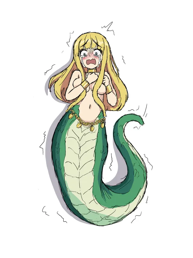 Quick half hour drawing of a Lamia