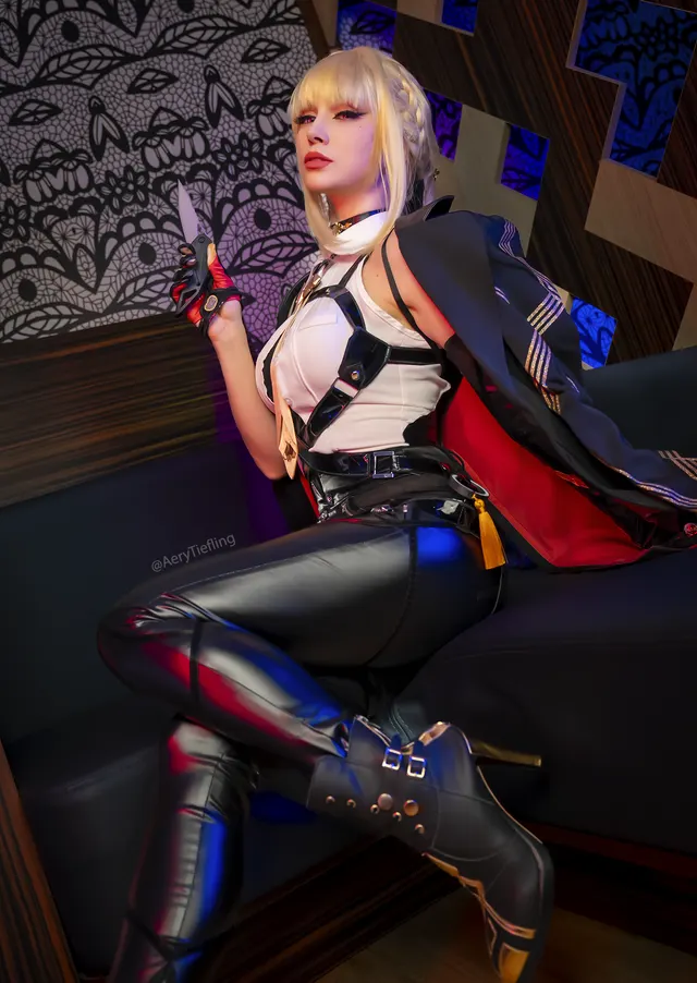 Evelyn from Zenless Zone Zero by Aery Tiefling [OC]