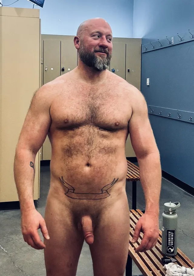 Dad could use some help in the locker room.