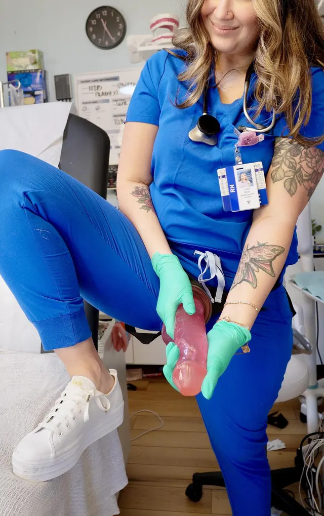 Bend over for your nurse!