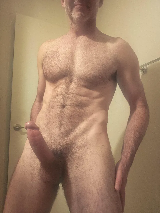 Dad(51) smile is not the only thing big in this pic.