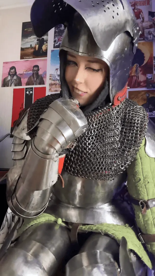 knight's oath: protect realm and peg ur ass daily