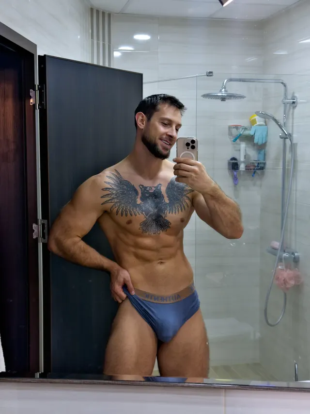 I just hate showering alone