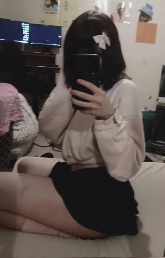 dad walked in on me right after i took this 😭