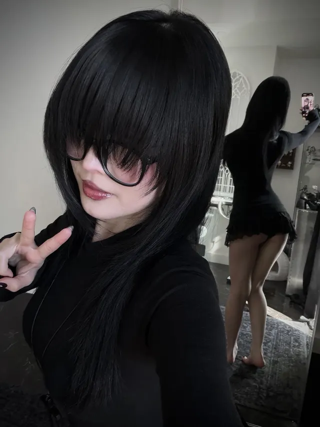 lucky you've acquired goth asian gf