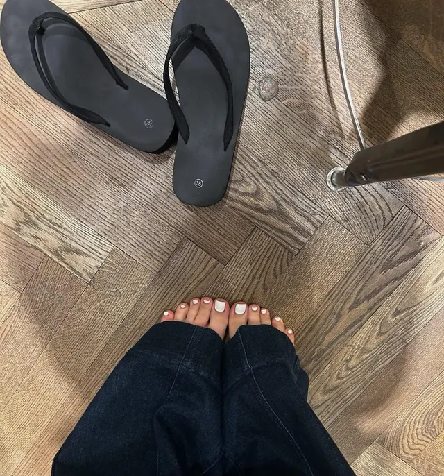 Would you stare at my feet in public?