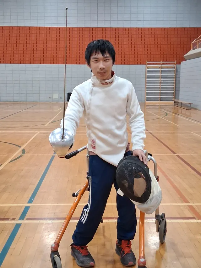 Looking for someone to chat with or I wish you a good day and I tried fencing for the first time even with a disability