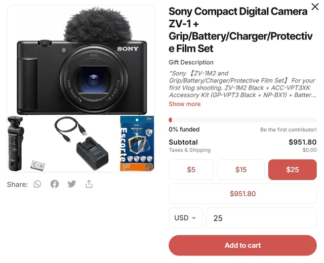 You can donate toward a new digital camera if you want me to start filming new content sooner!