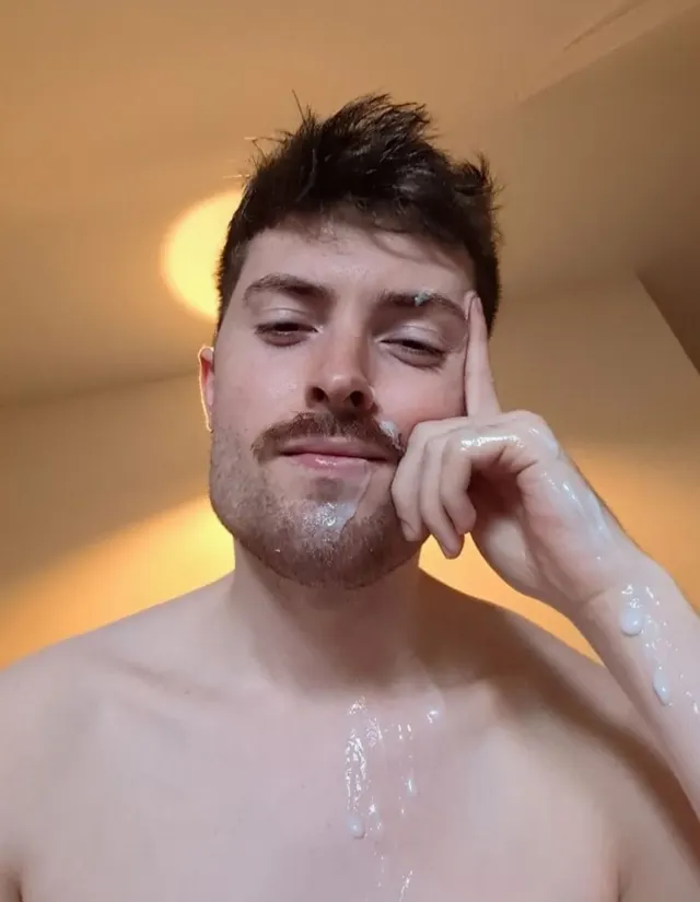 Think the moustache suits me?