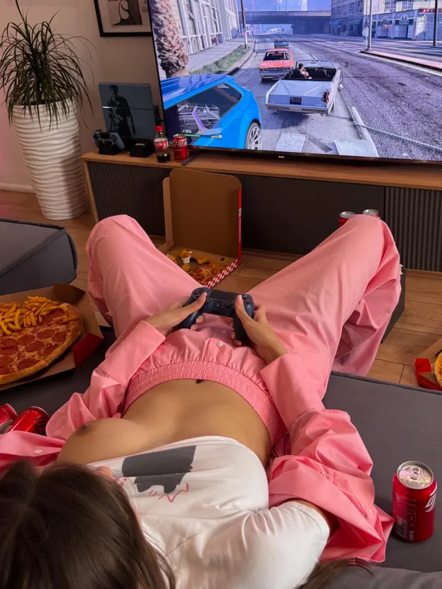 Wait till I finish this mission, and so you don’t get bored I’ll start taking my clothes off