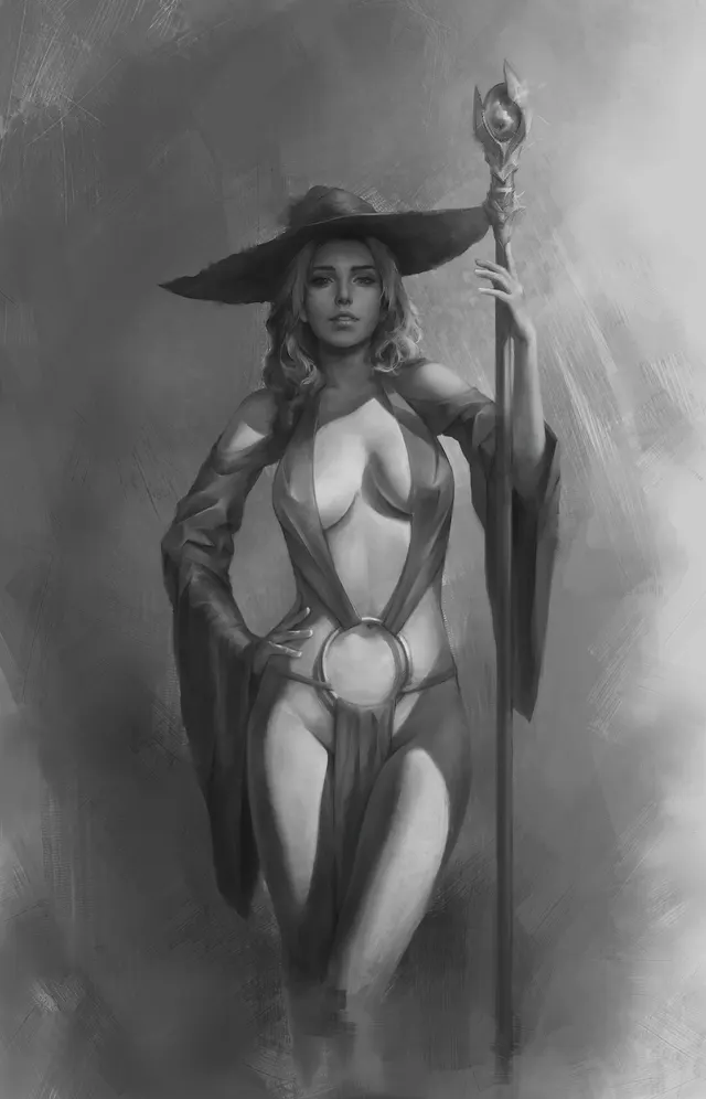 Sorceress by Tim Liu