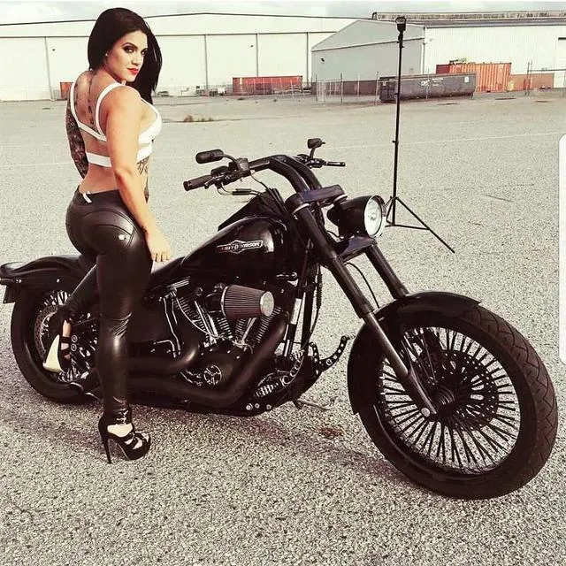 Biker chick