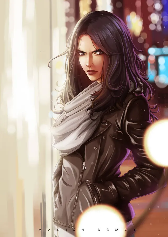 Jessica Jones Fanart by Manish Singha