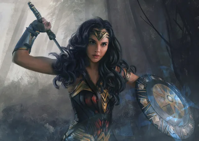 Wonder Woman by Mandy Jurgens